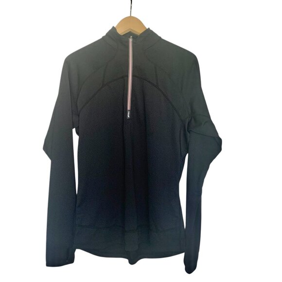 Womens MEC athletic half zip  long sleeve performance base layer top - Picture 1 of 7